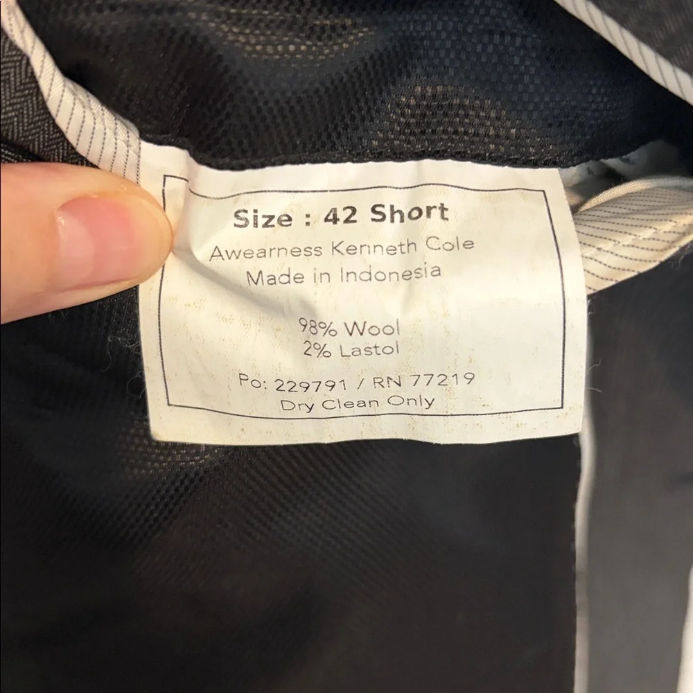 Kenneth Cole - Jacket/Blazer - Slim fit - 44 Short